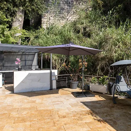 Villa The White House Beausoleil- Monaco Border Waterfall & View Of Sea And Monaco