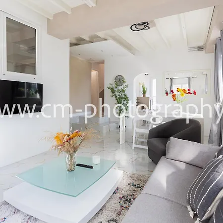 Villa The White House Beausoleil- Monaco Border Waterfall & View Of Sea And Monaco Beausoleil