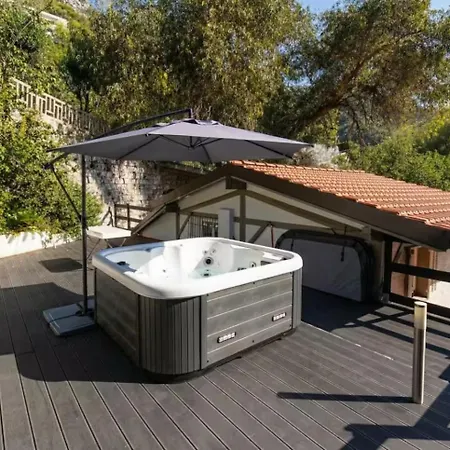 Villa The White House Beausoleil- Monaco Border Waterfall & View Of Sea And Monaco Beausoleil